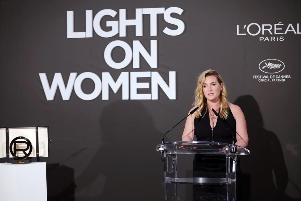 Winslet in May (Getty Images For L'OrÃ©al Paris)