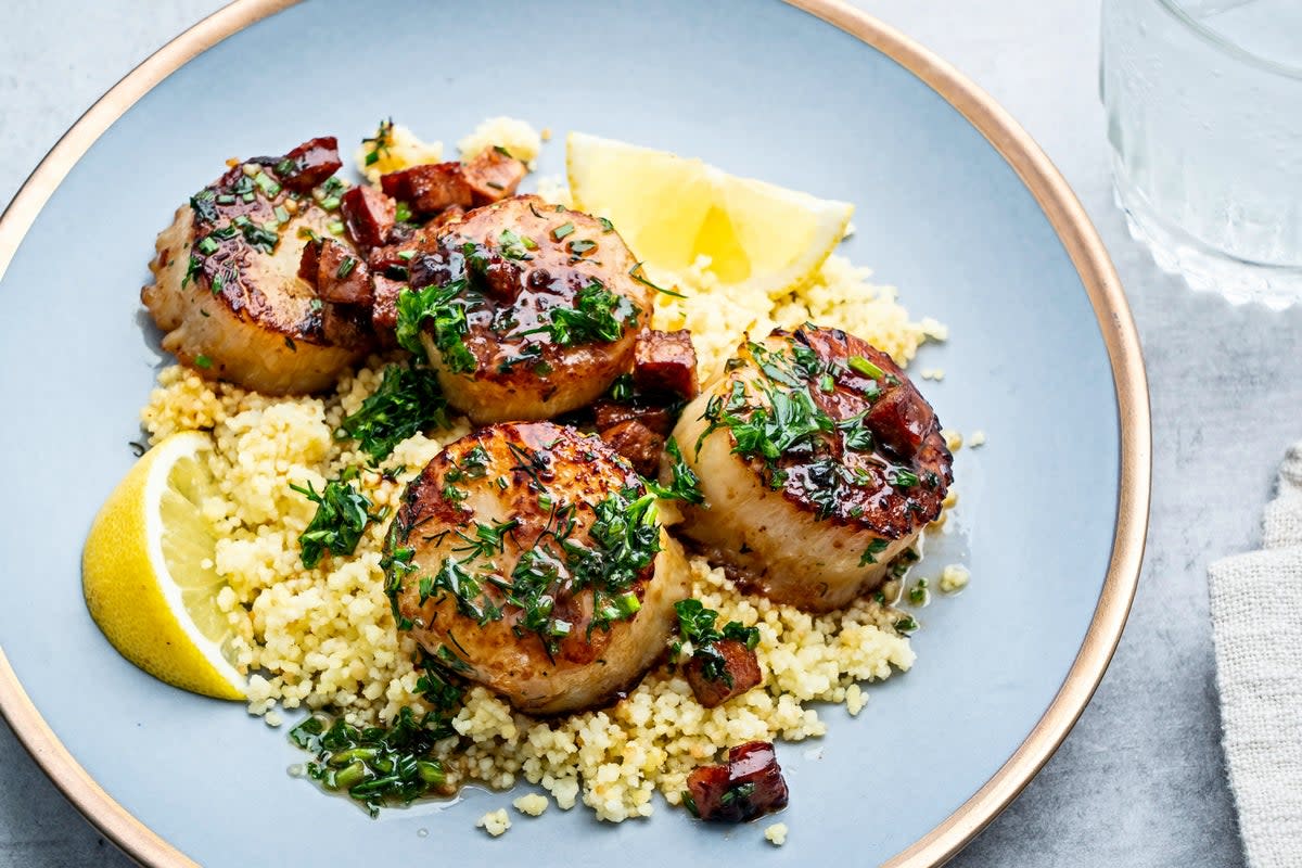 The chorizo-enhanced sauce is so flavourful even non-scallop lovers would likely be delighted  (Ann Maloney/The Washington Post)