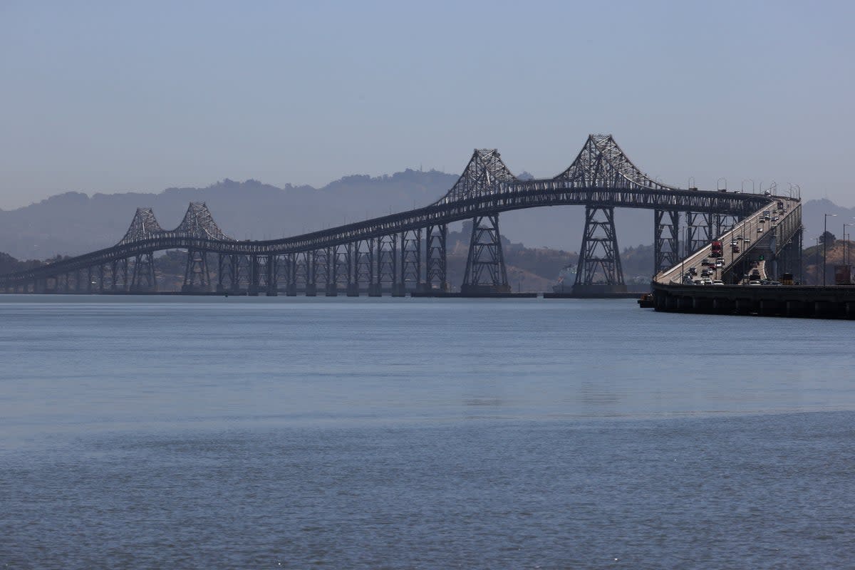 A view of the Richmond-San Rafael Bridge (Getty Images)