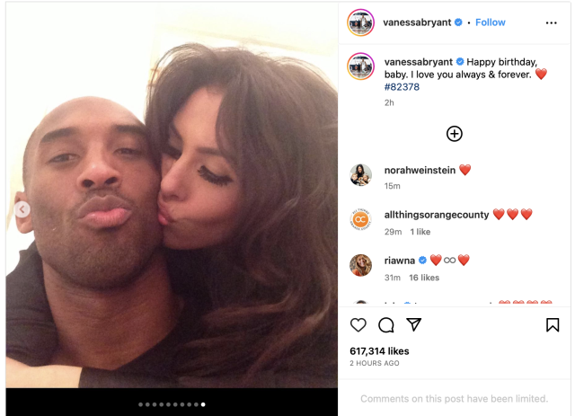 Kobe Bryant recalls how he 'fell in love with Vanessa on set of