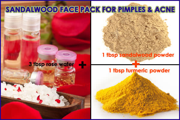 SANDAL FACE PACK | Face acne, Acne and pimples, Prevent acne