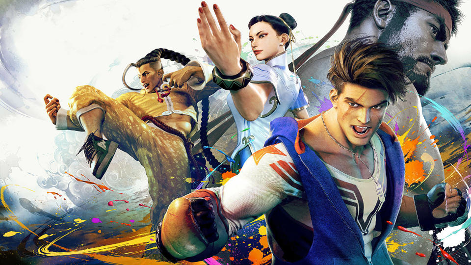  Jamie, Luke, Chun-Li and Ryu in promo art for Street Fighter 6 