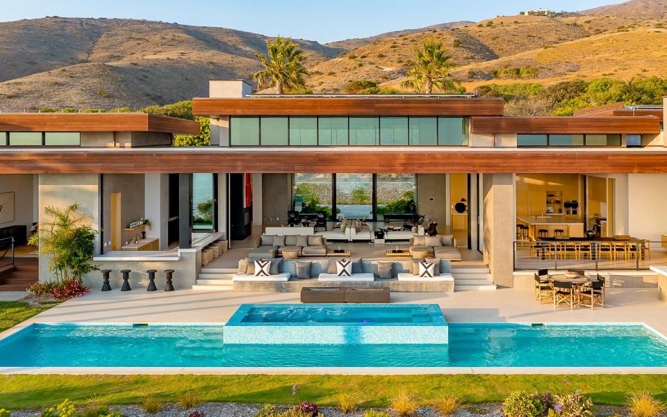 This Malibu home was designed by US DJ Skrillex
