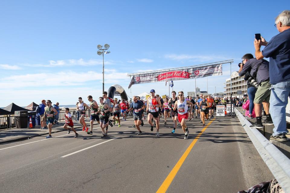 The Harvard Pilgrim Health Care Seafood Fest 5K race will take place Sunday, Sept. 11.