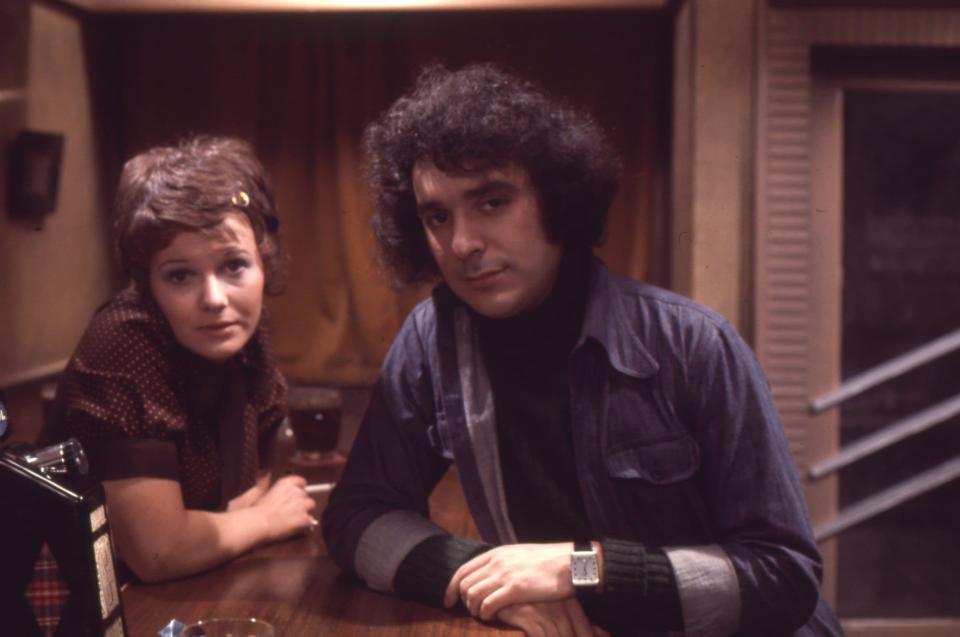 Angelis with Susan Littler in Coronation Street, 1972 - ITV/Shutterstock