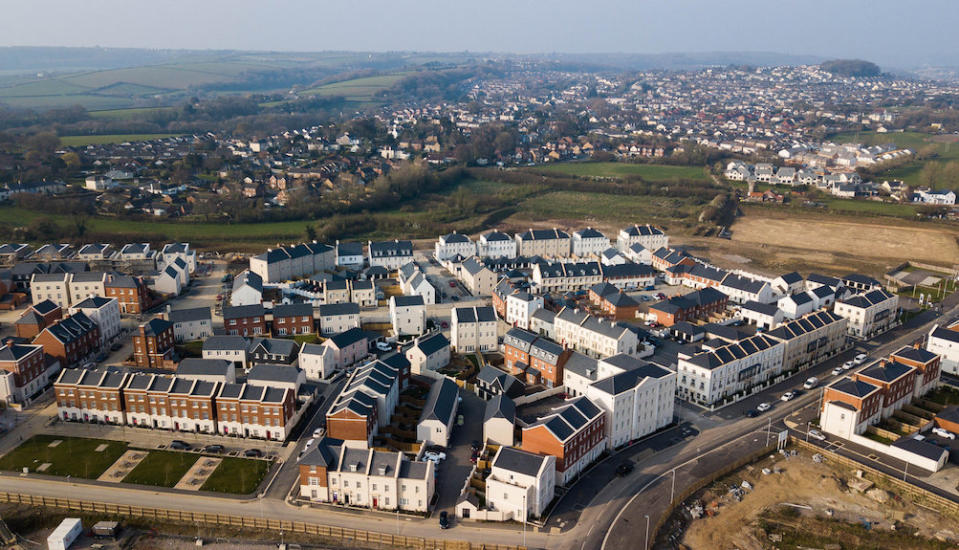 Sherford is a new town near Plymouth in Devon (Picture: SWNS)