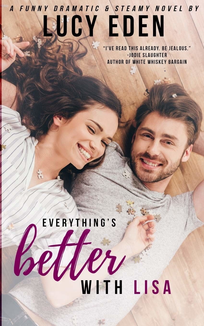 Everything's Better With Lisa cover. Book by Lucy Eden