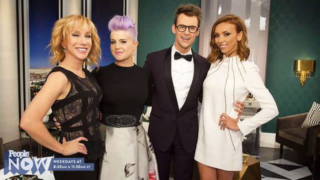 Kathy Griffin, Kelly Osbourne, Brad Goreski and Giuliana Rancic