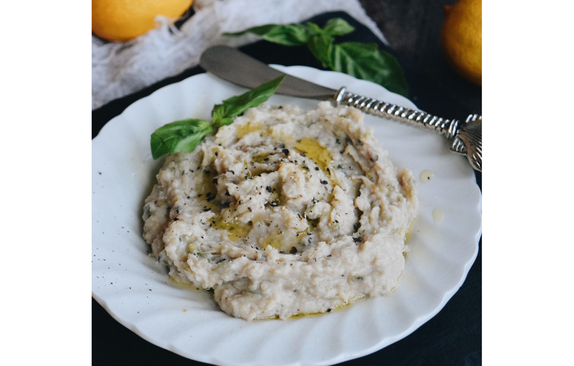 Grilled Mediterranean Bean Dip