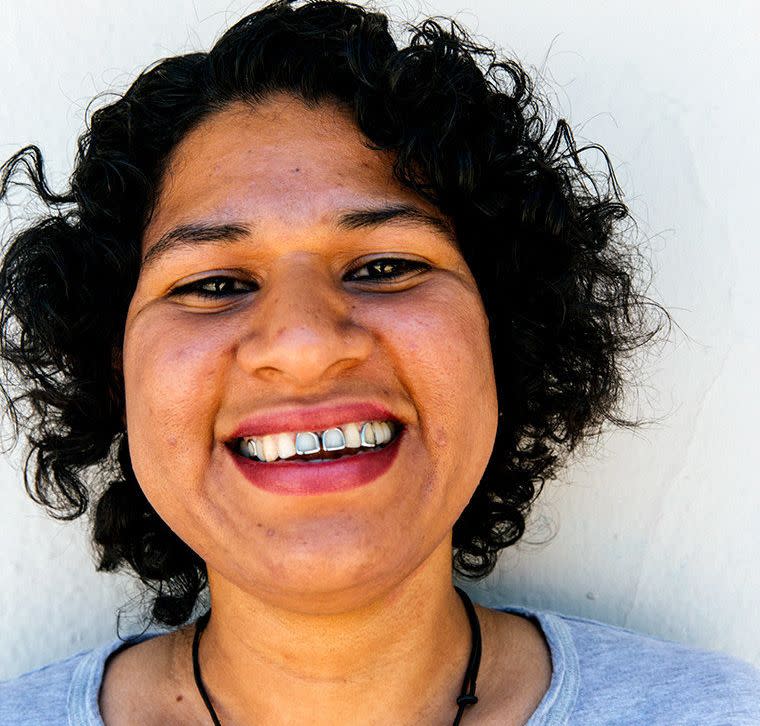 Jessica Alejandra, 30, came to the United States from El Salvador. She'd never heard of Chagas before she was diagnosed. She gave blood at a church outreach event four years ago.&nbsp; (Photo: Angela Boatwright/DNDi)