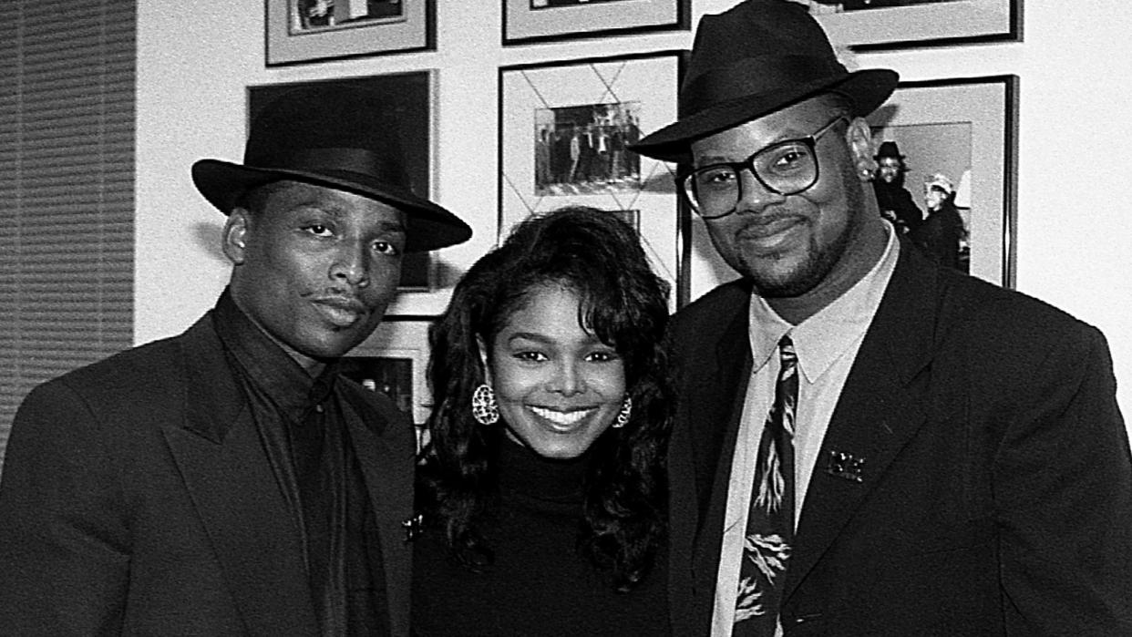  Jam and Lewis with Janet Jackson. 