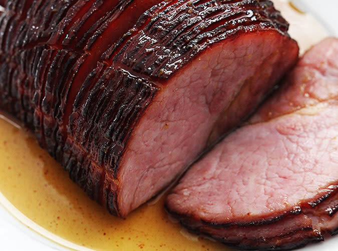 Slow-Cooker Glazed Ham