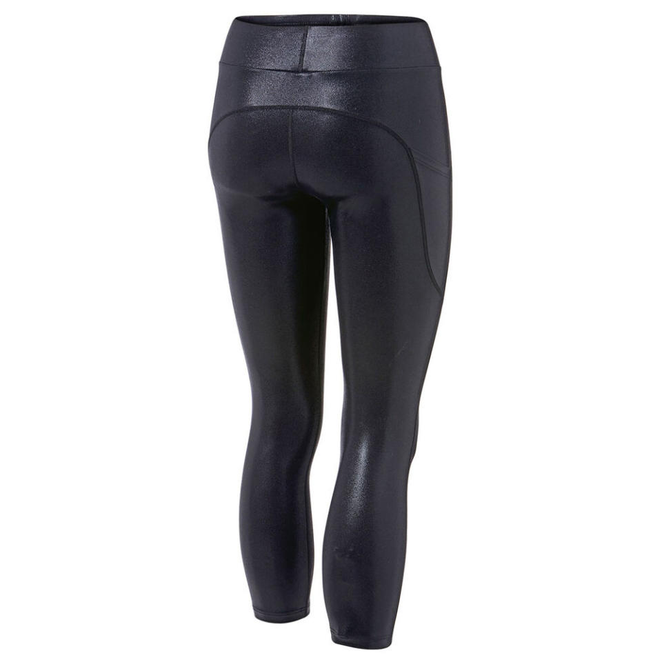 Running Bare Womens Ab Waisted Flex Zone 7/8 Tights, $64.99 