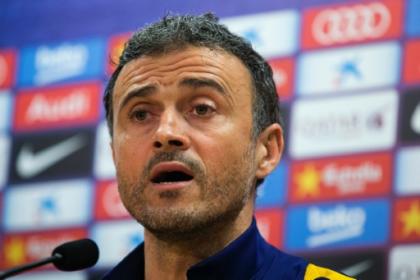 Barcelona coach Luis Enrique can help by speaking out against racism. (AFP)