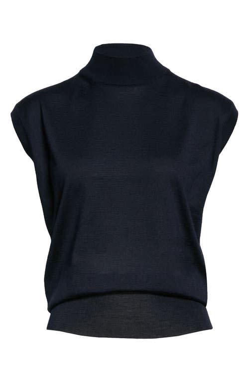 Domicella Cap Sleeve Cashmere & Silk Blend Top