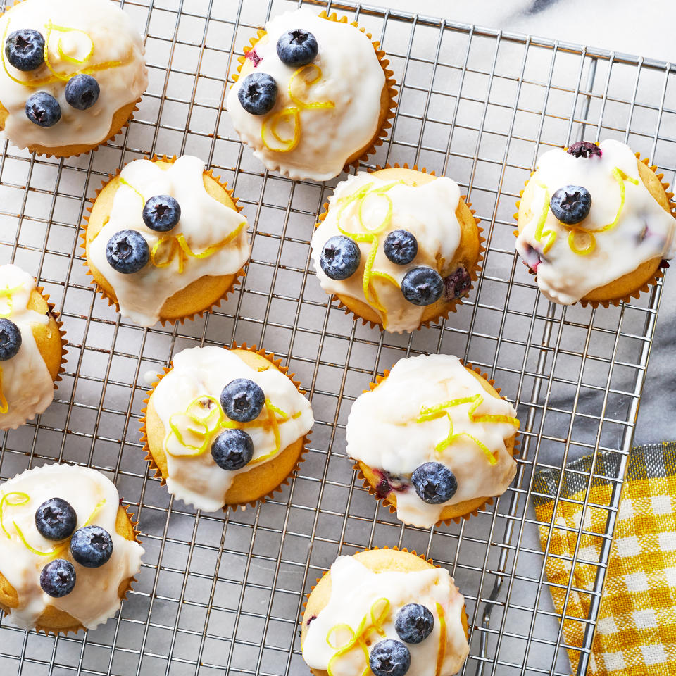 Blueberry-Lemon-Ricotta Cupcakes