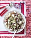 <p>Low-fat buttermilk and light mayo means you can double up on a serving of spuds, sans regrets.</p><p><a href="https://www.goodhousekeeping.com/food-recipes/a10165/light-creamy-potato-salad-recipe-ghk0710/" rel="nofollow noopener" target="_blank" data-ylk="slk:Get the recipe for Light and Creamy Potato Salad »;elm:context_link;itc:0;sec:content-canvas" class="link "><em>Get the recipe for Light and Creamy Potato Salad »</em></a></p>