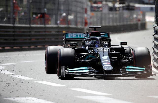 Hamilton endured a frustrating afternoon