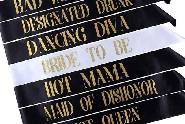 14 Bachelorette Party Sashes for Every Bride Squad