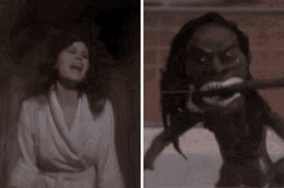 Screenshots from "Trilogy of Terror"