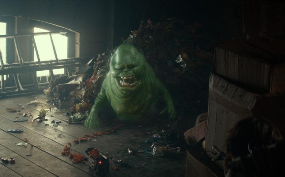 The Mrs Rochester of 80s cinema: Slimer in Frozen Empire