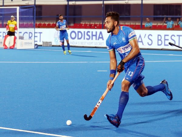 Indian hockey defender Harmanpreet Singh 