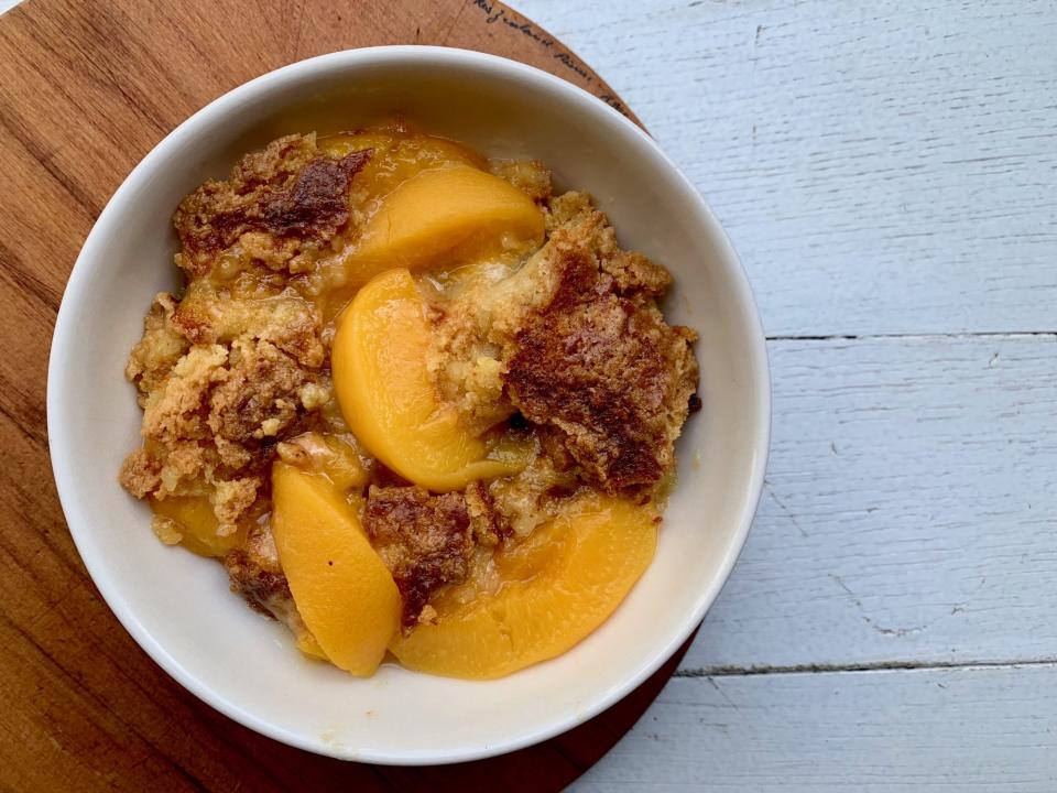 Peach Dump Cake