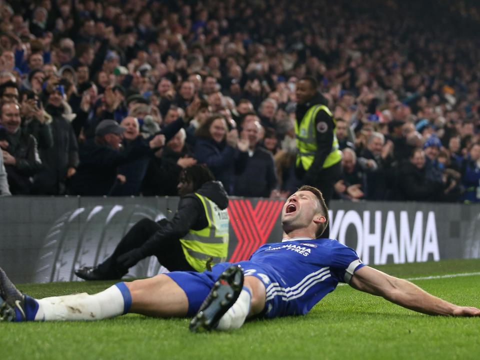 Cahill clinched the three points with a second-half header (AFP/Getty Images)