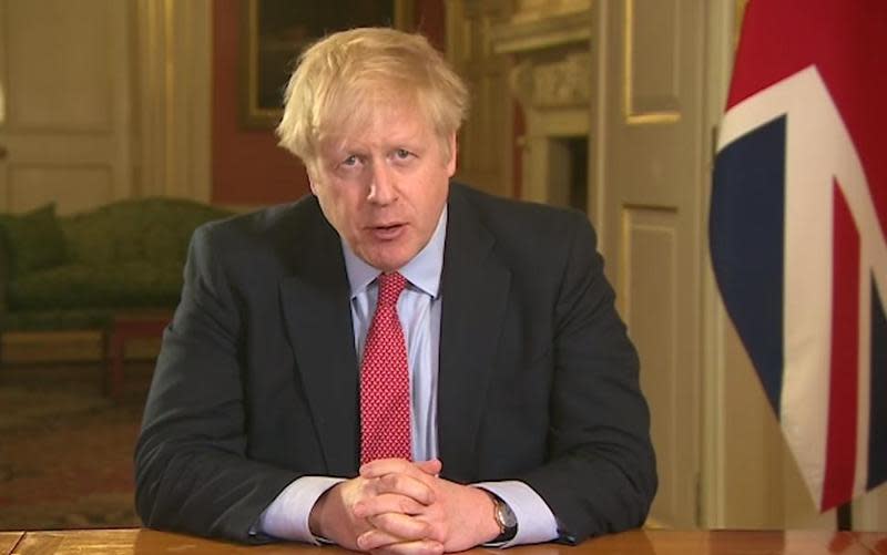 英國首相強生對佛洛伊德案表示，此事令人震驚且不可原諒。（翻攝Boris Johnson臉書）