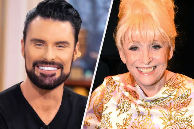 Rylan Clark and Barbara Windsor (Photo: Rex/Dave J Hogan/Getty)