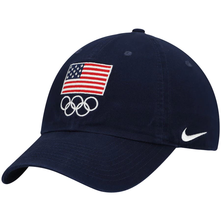 team USA navy hat, Olympics 2021 gear