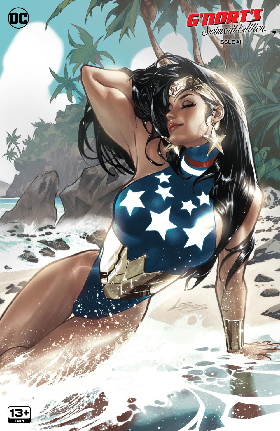 Wonder Woman strikes a pose. (DC Comics/Warner Bros.)