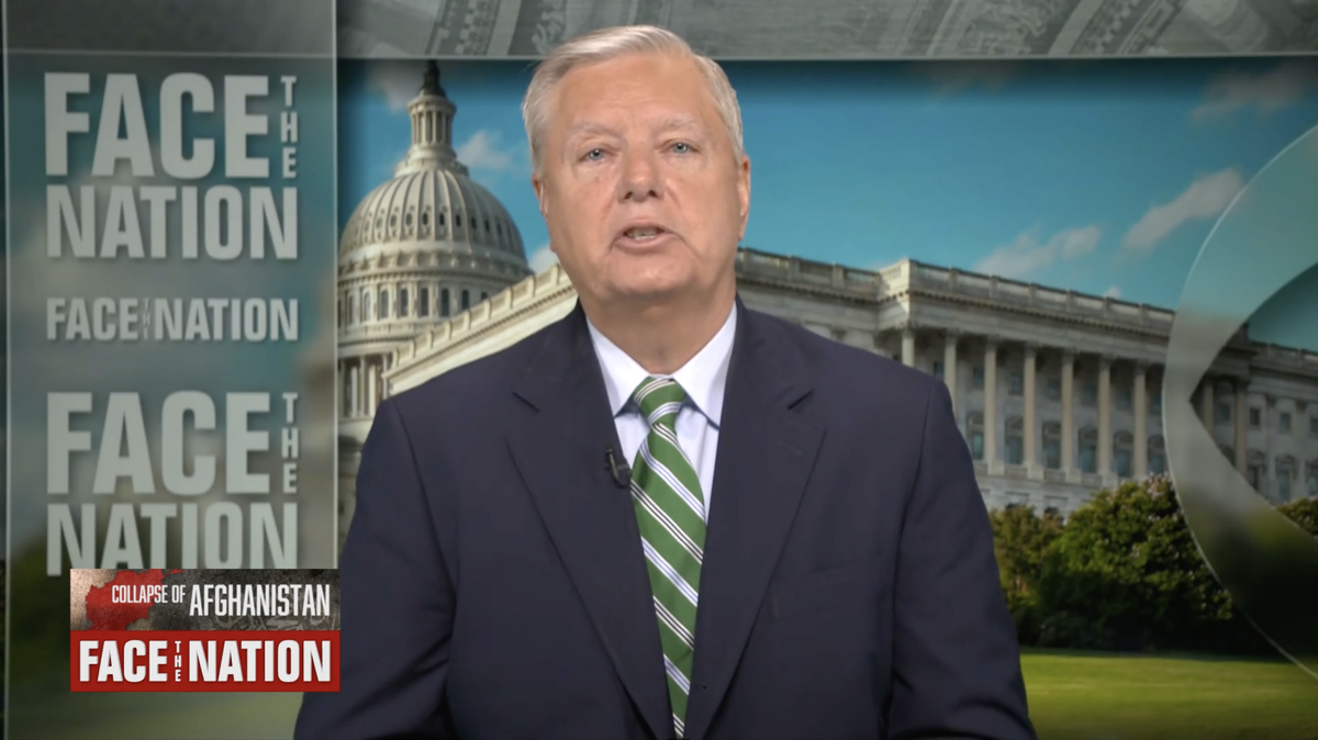 File image: Lindsey Graham has been repeatedly pushing for restrictions on abortion  (CBS/Face The Nation)