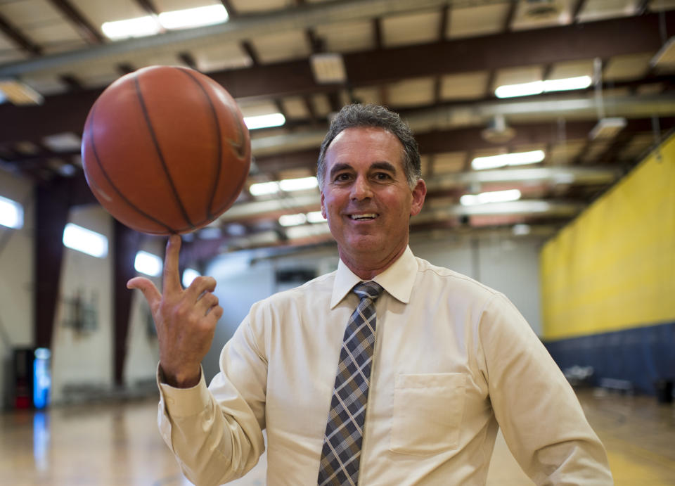 Danny Tarkanian at the Tarkanian Basketball Academy in Las Vegas in 2016. (Photo: Bill Clark/CQ Roll Call)