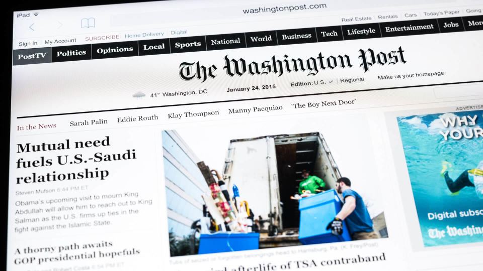 Jeff Bezos Washington Post