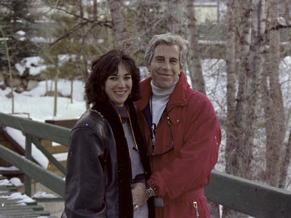 Jeffrey Epstein Ghislaine Maxwell