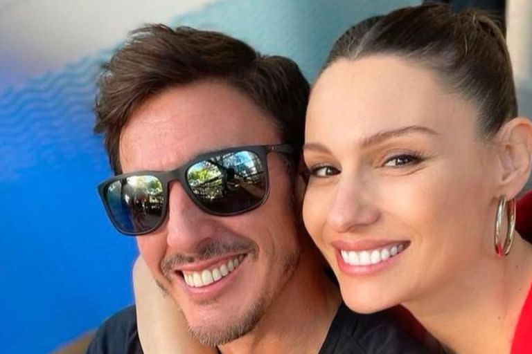 Pocas horas después del nacimiento de Ana, la hija que tuvo con Roberto García Moritán, Pampita mostró una tierna postal de la beba en sus redes sociales