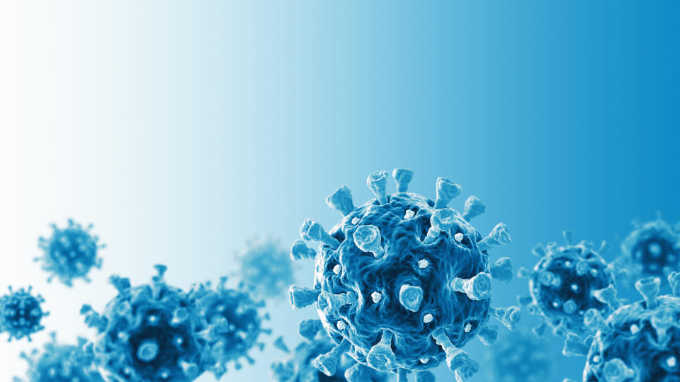 Coronavirus. COVID-19. 3D Render