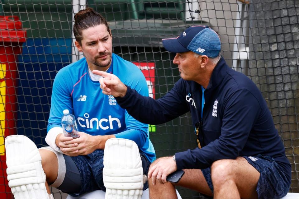 Rory Burns was involved in England’s net session today (Getty Images)