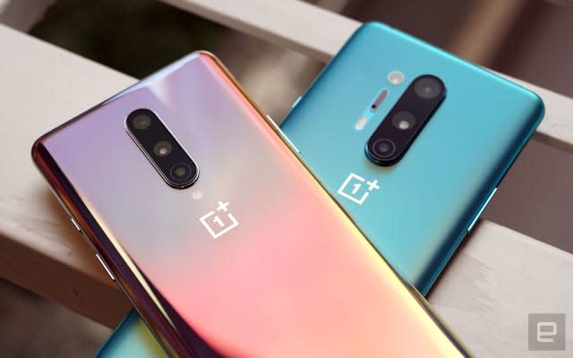 OnePlus 8 and 8 Pro