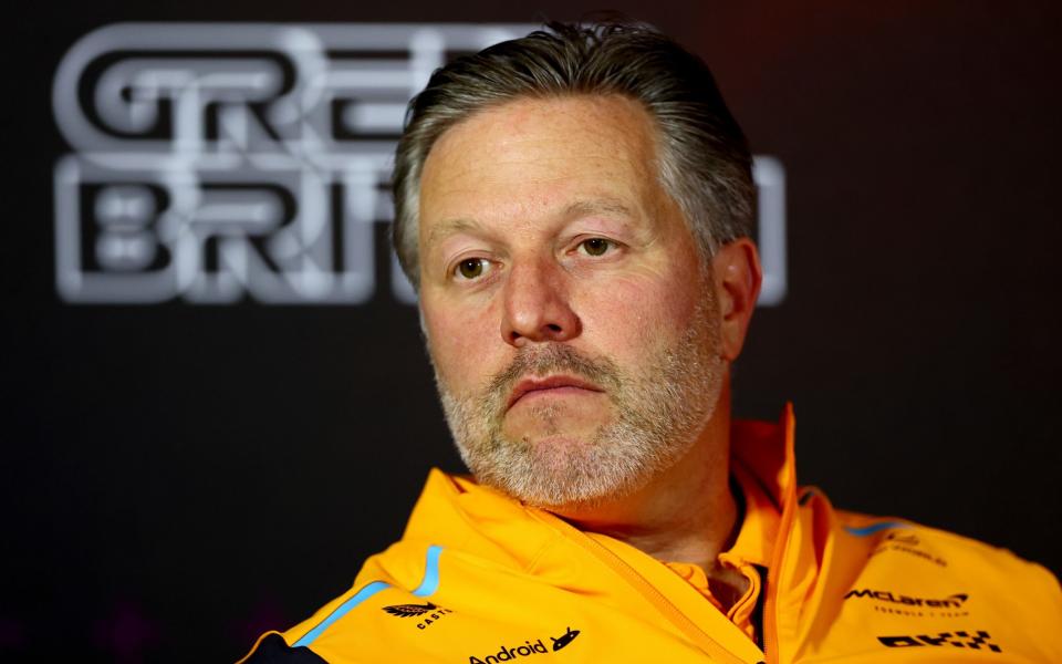 Zak Brown – Zak Brown calls on FIA to act on Red Bull 'almost encouraging' Max Verstappen's 'dangerous' driving