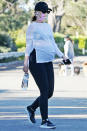 <p>Mom-to-be Katherine Schwarzenegger Pratt takes a stroll in Los Angeles on Wednesday. </p>