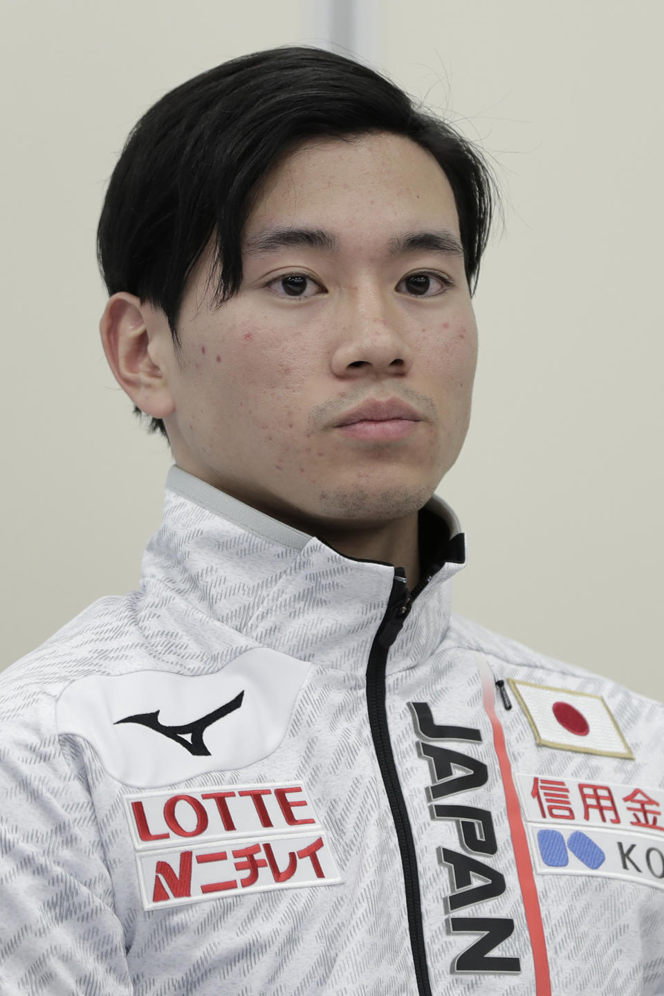 Japanese speed skater Kei Saito
