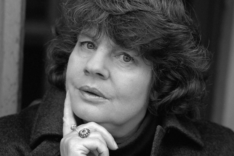 Dame Antonia Duffy, known as AS Byatt, in 1999