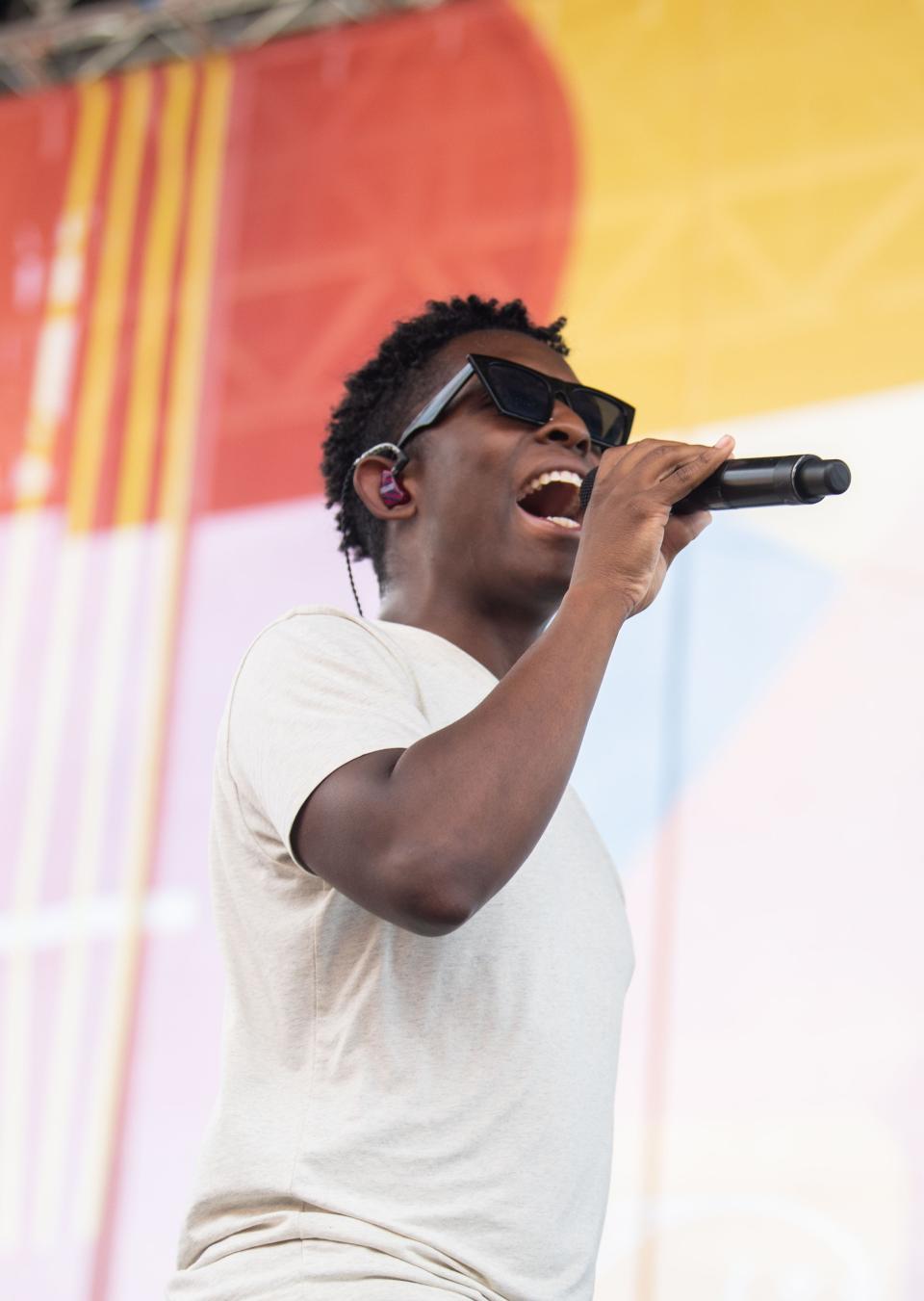 BRELAND performs at at Riverfront Stage during the CMA Fest in Nashville, Tenn., Saturday, June 11, 2022.
