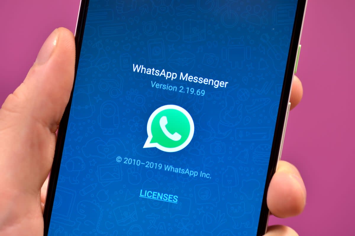WhatsApp users who are switching to an iPhone from Android can now take their message history with them (Nick Ansell/PA) (PA Archive)