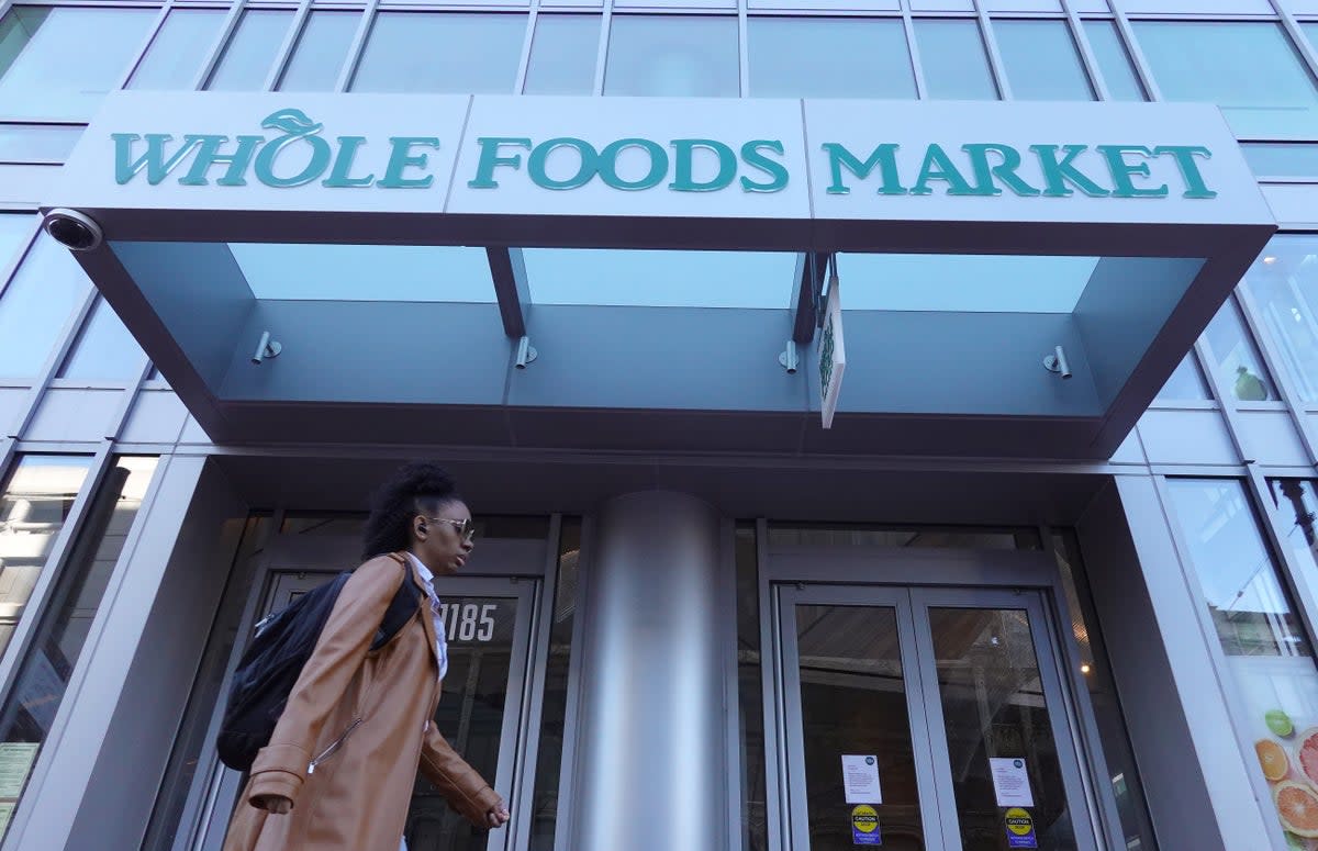 A Whole Foods store in San Francisco, California pictured in 2023 (stock image). An employee at a Whole Foods in Beverly Hills, California tested positive for hepatitis A  (Getty Images)