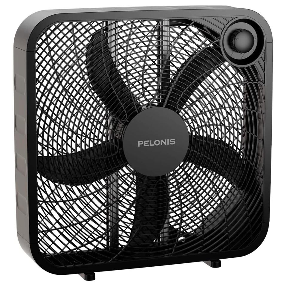 Box Fan and Air Purifier