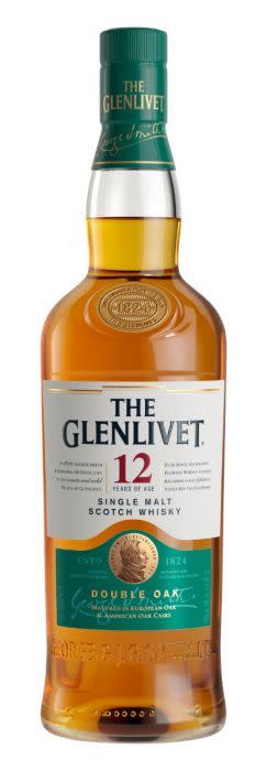 7) Glenlivet 12-Year Single Malt Scotch Whisky