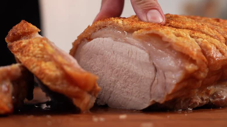 Pork joint with crackling